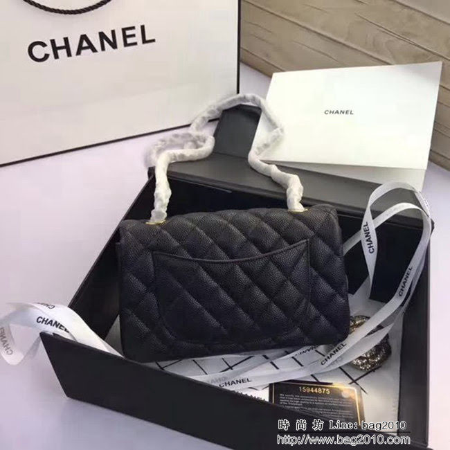 香奈兒CHANEL升級版A1116 進口小羊皮金銀鏈條斜背包 DSC1137